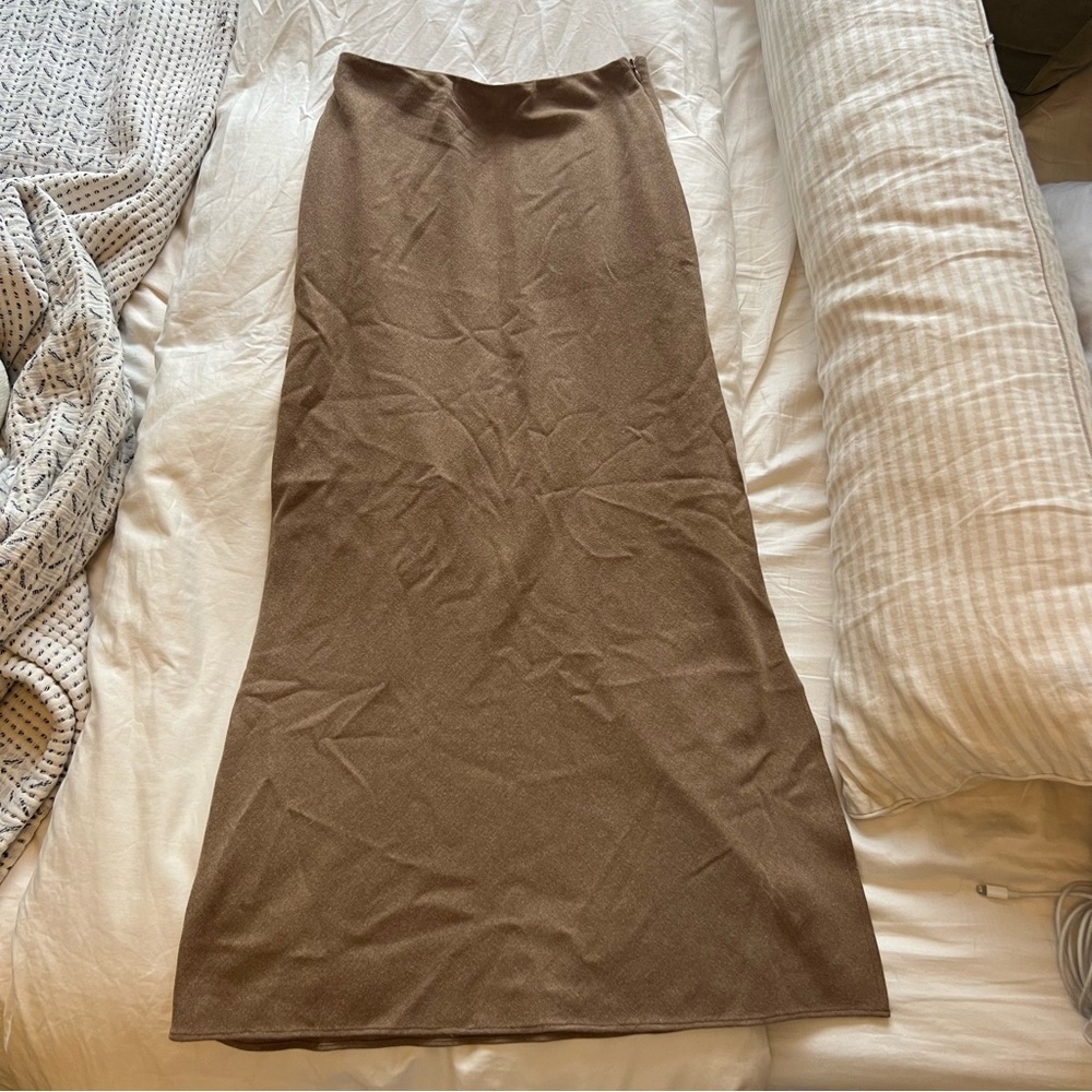 Vince wool blend skirt